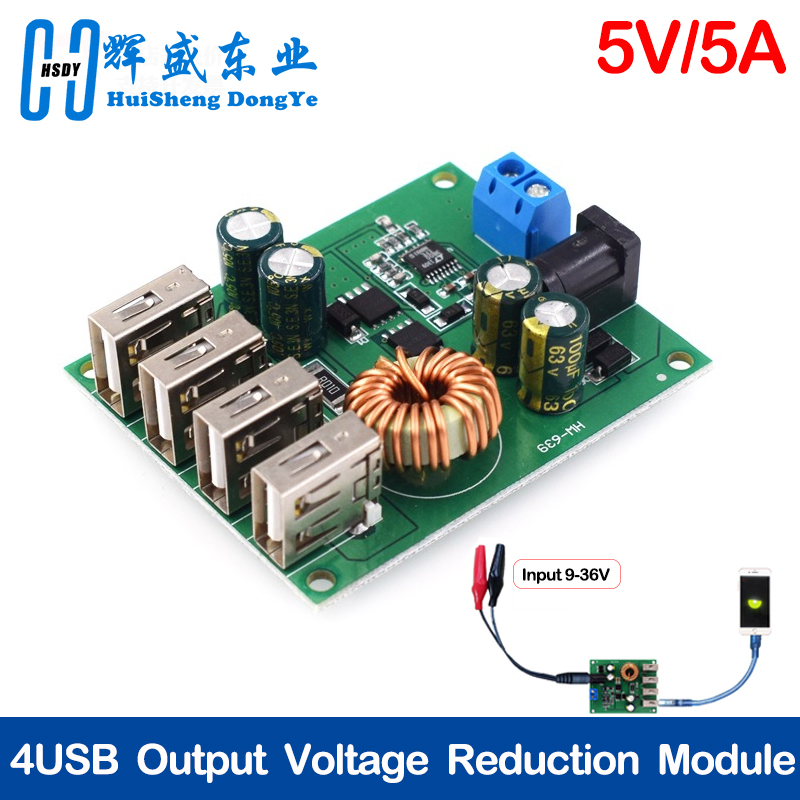 DC DC 7V-60V do 5V 5A 4 Cztery – Programmable Dc Power Supply 60V 5A recenzja i cena